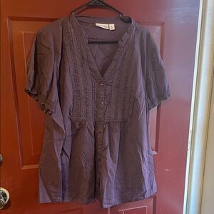 Purple blouse